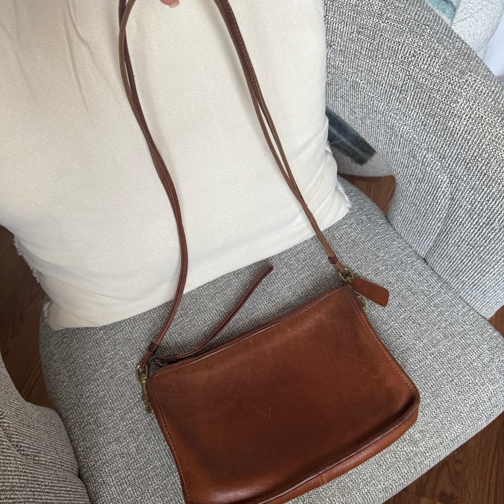 Vintage COACH authentic brown bag!